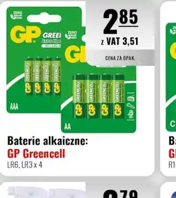 Eurocash Baterie alkaliczne GP Greencell oferta