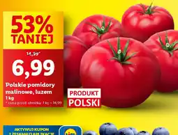 Lidl Polskie pomidory malinowe oferta