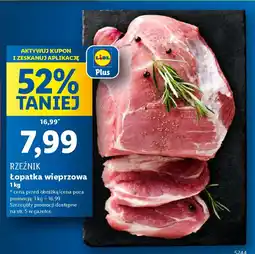 Lidl Lopatka wieprzowa oferta