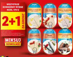 Lidl Konserwy rybne Nixe oferta