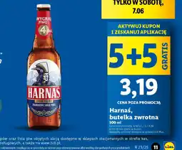 Lidl Piwo Harnas oferta