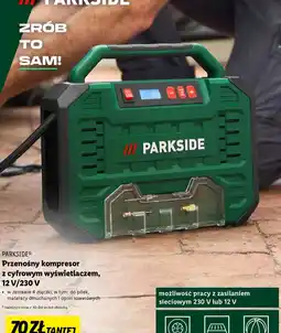 Lidl Przenośny kompresor Parkside oferta