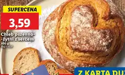 Lidl Chleb pszenno-żytni z sercem oferta