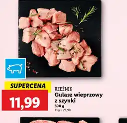 Lidl Gulasz wieprzowy z szynki oferta