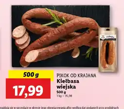 Lidl Kiełbasa wiejska Pikok od Krajana oferta