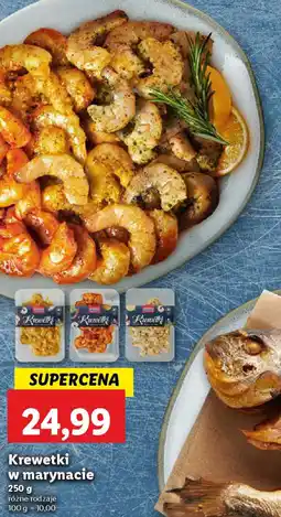 Lidl Krewetki w marynacie oferta