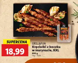 Lidl Kręciołki z boczku w marynacie Grill&Fun oferta