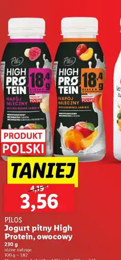 Lidl Jogurt pitny High Protein Pilos oferta