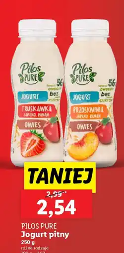 Lidl Jogurt pitny Pilos Pure oferta