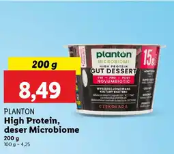 Lidl Planton High Protein, deser Microbiome oferta