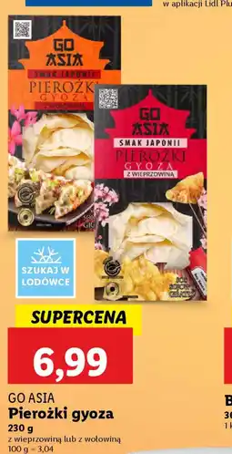 Lidl Pierożki gyoza Go Asia oferta
