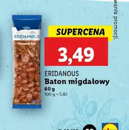 Lidl Baton migdałowy Eridanous oferta