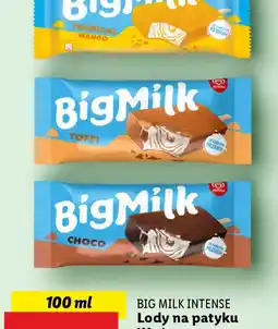 Lidl Lody Big Milk Intense oferta