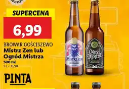 Lidl Piwo Browar Gościszewo oferta