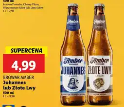 Lidl Browar Amber Johannes lub Złote Lwy oferta