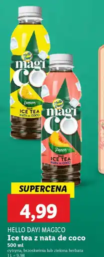 Lidl Hello Day! Magico Ice tea z nata de coco oferta