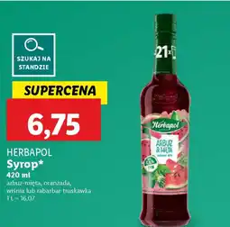 Lidl Herbapol Syrop oferta