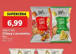 Lidl Chipsy z soczewicy Snack Day oferta