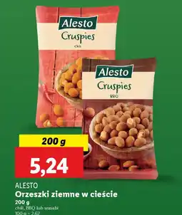 Lidl Orzeszki ziemne w cieście Alesto oferta