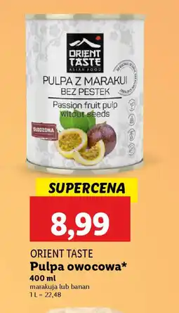 Lidl Pulpa owocowa Orient Taste oferta