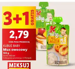 Kubuś Baby Mus owocowy