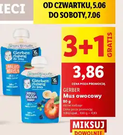 Lidl Gerber Mus owocowy oferta