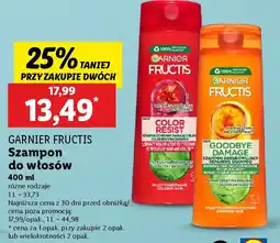 Lidl Garnier Fructis Szampon do włosów oferta