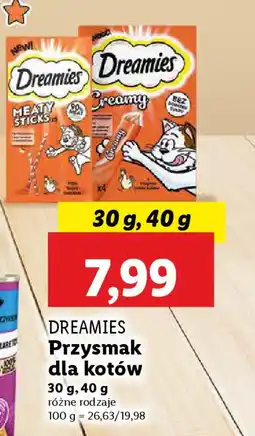 Lidl Dreamies Przysmak dla kotów oferta