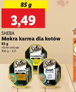 Lidl Sheba Mokra karma dla kotów oferta