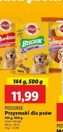 Lidl Pedigree Przysmaki dla psów oferta
