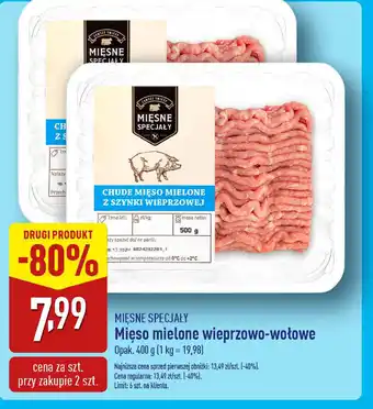 ALDI Mięso mielone wieprzowo-wołowe oferta