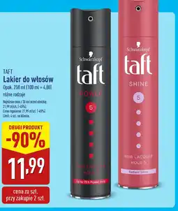 ALDI Lakier do włosów Taft oferta