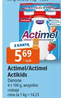 E.Leclerc Jogurt truskawka Danone Actimel oferta
