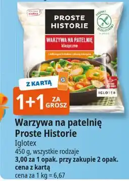 E.Leclerc Warzywa na patelnie klasyczne Iglotex Proste Historie oferta