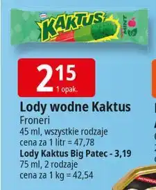 E.Leclerc Lód patec Nestle Kaktus oferta
