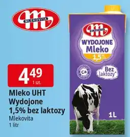 E.Leclerc Mleko bez laktozy 1.5% Mlekovita Wydojone oferta