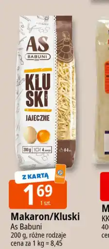 E.Leclerc Makaron/Kluski As Babuni oferta