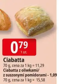 E.Leclerc Ciabatta z suszonymi pomidorami oferta