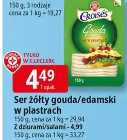 E.Leclerc Ser salami Wiodąca Marka Croises oferta