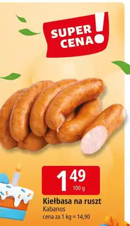 E.Leclerc Kiełbasa na ruszt Kabanos oferta