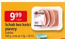 E.Leclerc Schab wieprzowy bez kości plastry Łuków oferta
