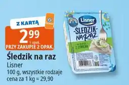 E.Leclerc Śledzik na raz z cebulką Lisner Na Raz oferta