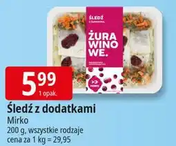 E.Leclerc Śledź z żurawiną Mirko oferta