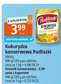 E.Leclerc Groszek konserwowy Pudliszki oferta