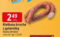 E.Leclerc Kiełbasa krucha z galaretką Madej & Wróbel oferta