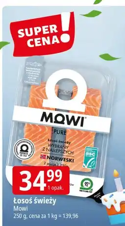 E.Leclerc Łosoś ze skórą Mowi Pure oferta