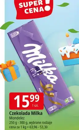 E.Leclerc Czekolada mleczna Milka Alpenmilch oferta