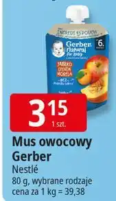 E.Leclerc Deserek jabłko dynia i morela Gerber Natural For Baby oferta
