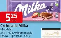 E.Leclerc Czekolada strawberry Milka oferta