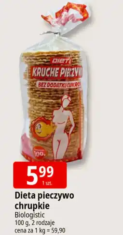 E.Leclerc Dieta pieczywo chrupkie Biologistic oferta
